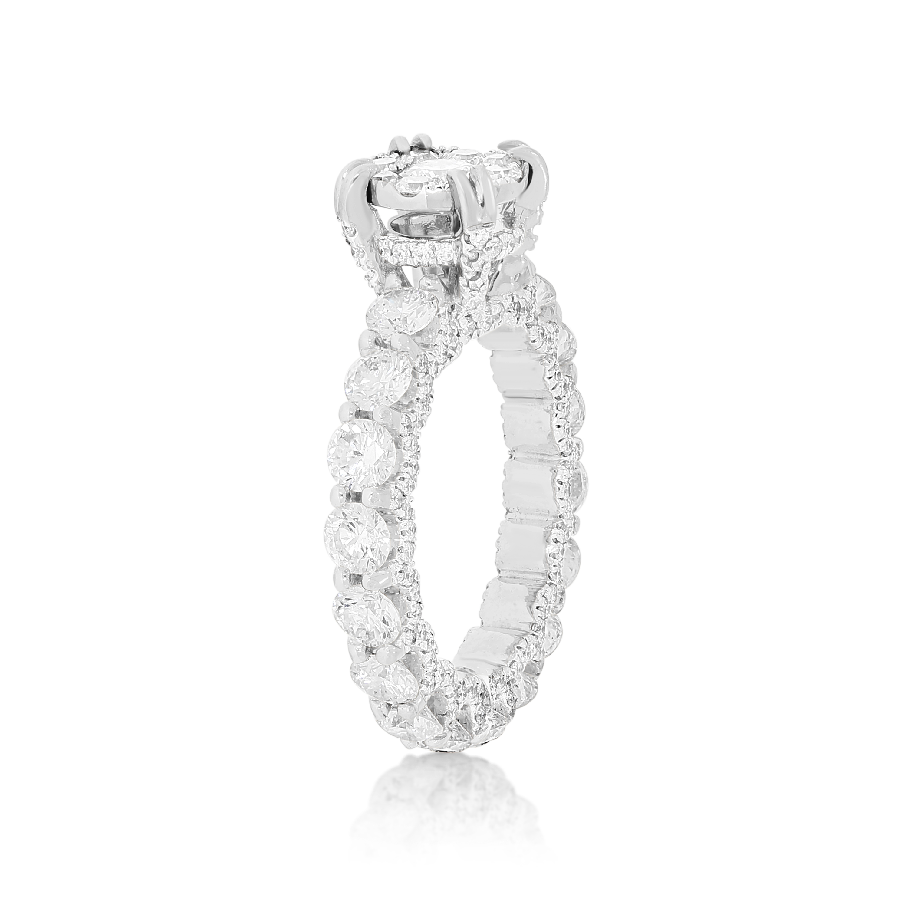 Ladies 3.79ct Diamond Ring
